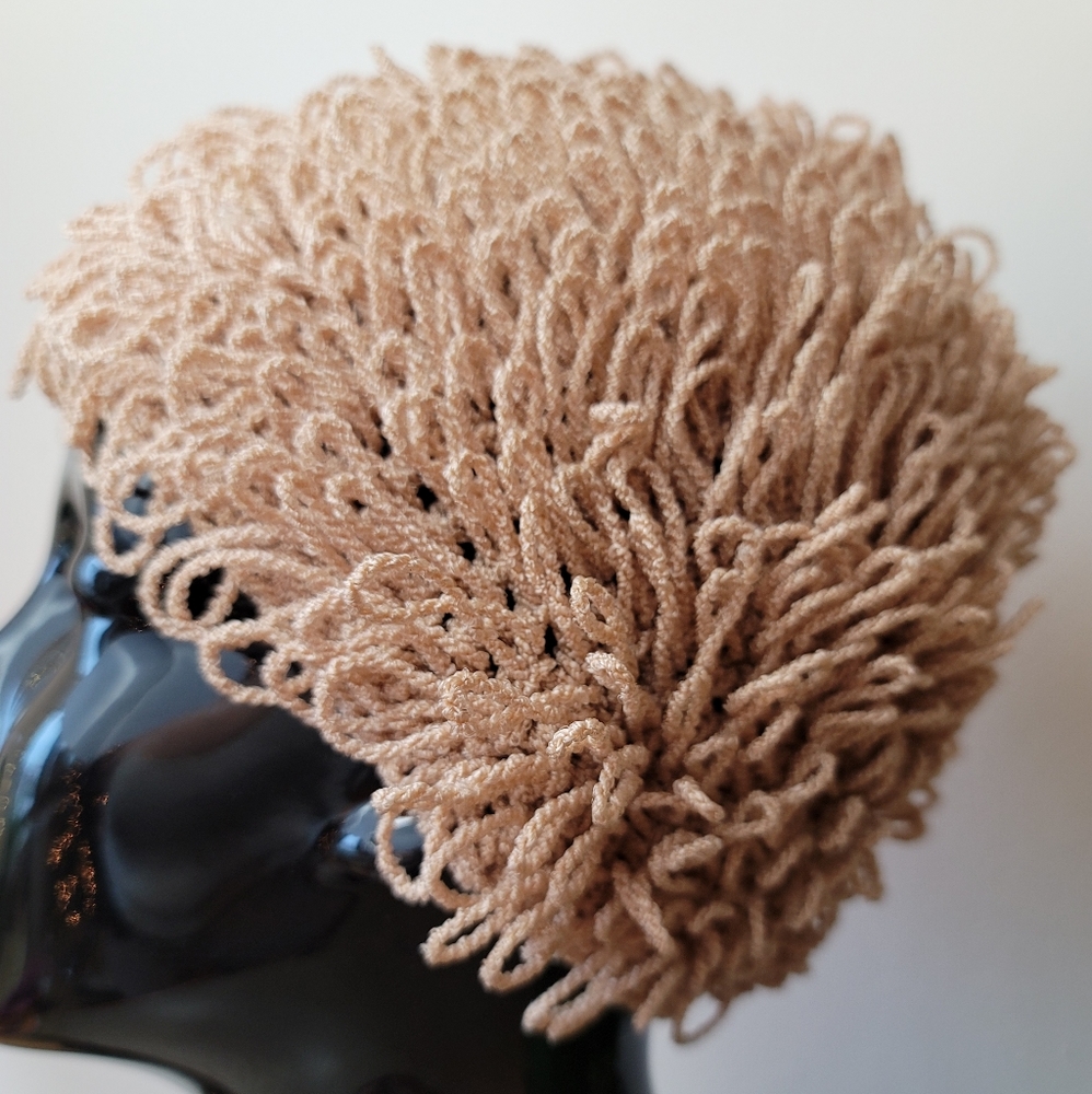 VTG 60s Loop Knit Hat - Picture 3 of 11